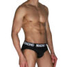 MACHO  - MCH007  CLASSIC SLIP BLACK + BLACK XL