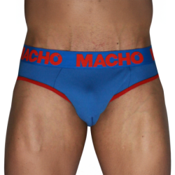 MACHO - MCH005 CLASSIC SLIP BLUE + RED M