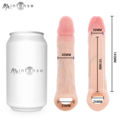 MR INTENSE - ARNOLD M VIBRADOR FUNDA DE SILICONA PARA PENE CON CONTROL REMOTO 14,5 CM -Ø- 4 CM
