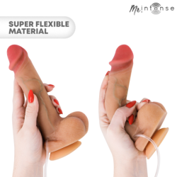 MR INTENSE - DILDO EYACULANTE DE SILICONA DANNY 20,5 CM -Ø- 4 CM