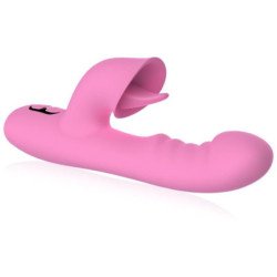 NALONE - VIBRADOR T-MAY CON FORMA DE CONEJO CON MOVIMIENTO DE EMPUJE Y OSCILACIÓN
