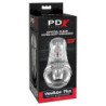 PDX ELITE - VIEWTUBE PLUS TRANSPARENTE EZ-GRIP PARA UN ESTIMULANTE DE 21 CM