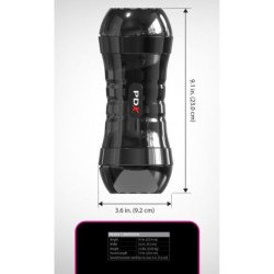 PDX EXTREME - WET PUSSIES SUPER FLIP-A-PUSSY OVER REVERSIBLE STROKER 21.6 CM