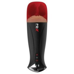 PDX ELITE - FAP-O-MATIC PRO XL VIBRADOR AUTOMÁTICO MARRÓN 34,9 CM