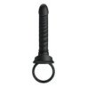 PRETTY LOVE - MERRITT ANAL VIBRATOR WITH RING AND VIBRATION BLACK