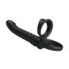 PRETTY LOVE - MERRITT ANAL VIBRATOR WITH RING AND VIBRATION BLACK
