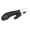 PRETTY LOVE - NAUGHTY BUNNY 30 FUNCTION RABBIT VIBRATOR BLACK