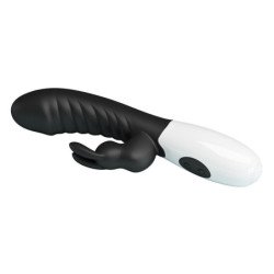 PRETTY LOVE - NAUGHTY BUNNY 30 FUNCTION RABBIT VIBRATOR BLACK