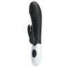PRETTY LOVE - NAUGHTY BUNNY 30 FUNCTION RABBIT VIBRATOR BLACK