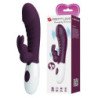 PRETTY LOVE - NAUGHTY BUNNY 30 FUNCTION RABBIT VIBRATOR PURPLE