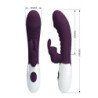 PRETTY LOVE - NAUGHTY BUNNY 30 FUNCTION RABBIT VIBRATOR PURPLE