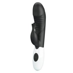 PRETTY LOVE - RASMUSSEN 30 FUNCTION RABBIT VIBRATOR BLACK