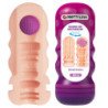 PRETTY LOVE - VAGINAL SMOOTHING MASTURBATOR WITH SUCTION CUP AND INTERNAL TEXTURES