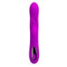 PRETTY LOVE - YALANDA RABBIT OSCILLATING VIBRATOR WITH LED DISPLAY PURPLE