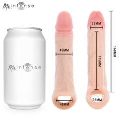 MR INTENSE - SIMON L FUNDA DE SILICONA PARA PENE 16 CM -Ø- 4,5 CM