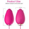ARMONY - VIBRADOR DE HUEVO MANDALA PARA PUNTO G CON CONTROL REMOTO FUCSIA