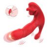 ARMONY - VIBRADOR ANAL PARA BRAGUITAS, ESTIMULADOR DEL PUNTO C Y G, CONTROL REMOTO, ROJO