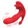 ARMONY - VIBRADOR ANAL PARA BRAGUITAS, ESTIMULADOR DEL PUNTO C Y G, CONTROL REMOTO, ROJO