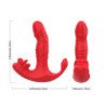 ARMONY - VIBRADOR ANAL PARA BRAGUITAS, ESTIMULADOR DEL PUNTO C Y G, CONTROL REMOTO, ROJO