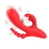 ARMONY - VIBRADOR ESTIMULADOR DEL PUNTO G Y DEL CLÍTORIS ROJO