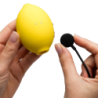 ROMP - LEMON CRUSH PLEASURE AIR CLITORAL STIMULATOR YELLOW