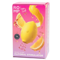 ROMP - LEMON CRUSH PLEASURE AIR CLITORAL STIMULATOR YELLOW