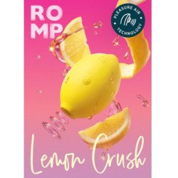 ROMP - LEMON CRUSH PLEASURE AIR CLITORAL STIMULATOR YELLOW