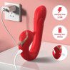 ARMONY - DELFIN VIBRATOR MULTIPOSITION & HEAT EFFECT RED