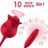 ARMONY - ROSELIP LAMIDA DE CLÍTORIS VIBRATORIO Y VIBRADOR ROJO