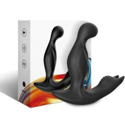 ARMONY - VIBRADOR ANAL BAT KING, ROTADOR DE PRÓSTATA, CONTROL REMOTO, NEGRO