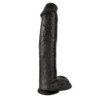 KING COCK - REALISTIC DILDO WITH TESTICLES 38 CM BLACK