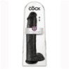 KING COCK - REALISTIC DILDO WITH TESTICLES 38 CM BLACK