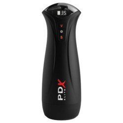 PDX ELITE - FAP-GASM CLEAR MALE MASTURBATOR WITH INTERMITTENT SUCTION