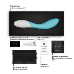 LELO - MONA TWIST RECHARGEABLE APP-CONTROLLED G-SPOT VIBRATOR LAVENDER