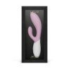 LELO - VIBRADOR DOBLE INA TWIST CONEJO PARA EL PUNTO G Y EL CLÍTORIS ROSA