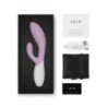 LELO - VIBRADOR DOBLE INA TWIST CONEJO PARA EL PUNTO G Y EL CLÍTORIS ROSA