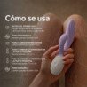 LELO - VIBRADOR DOBLE INA TWIST CONEJO PARA EL PUNTO G Y EL CLÍTORIS LAVANDA