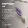 LELO - INA TWIST DOUBLE VIBRATOR RABBIT FOR G-SPOT AND CLITORIS LAVENDER
