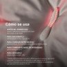 LELO - MONA SPECTRA MASAJEADOR ÍNTIMO DE LUZ ROJA RECARGABLE CONTROLADO POR APP