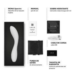 LELO - MONA SPECTRA RED LIGHT INTIMATE MASSAGER RECHARGEABLE APP-CONTROLLED