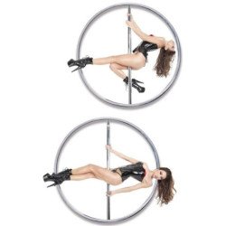 SERIE DE FANTASÍAS FETICHE - BARRA DE STRIPTEASE CON BARRA DE BAILE DE FANTASÍA