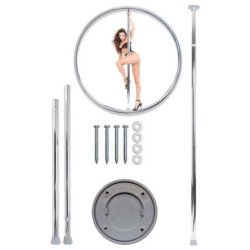 SERIE DE FANTASÍAS FETICHE - BARRA DE STRIPTEASE CON BARRA DE BAILE DE FANTASÍA