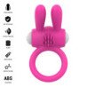 INTENSO - ANILLO VIBRATORIO PARA PENE HOPPS CON ESTIMULACIÓN CLITORAL ROSA