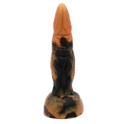 POWER MONSTERS - DILDO DE SILICONA DE FANTASÍA BICOLOR TIRANOSAURIO 20,5 CM Ø 5 CM