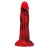 POWER MONSTERS - DILDO DE FANTASÍA DE MINOTAURO CON VENTOSA 21 CM Ø 5 CM ROJO Y NEGRO