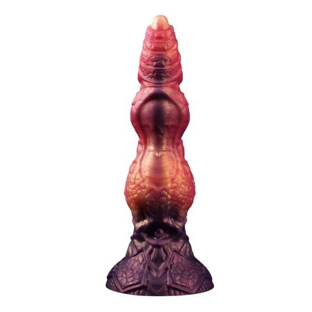 POWER MONSTERS - SAVAGE BEASTLOR DILDO DE SILICONA TRICOLOR FANTASÍA 24 CM Ø 5 CM