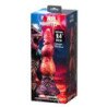 POWER MONSTERS - SAVAGE BEASTLOR DILDO DE SILICONA TRICOLOR FANTASÍA 24 CM Ø 5 CM