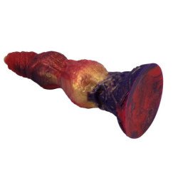 POWER MONSTERS - SAVAGE BEASTLOR DILDO DE SILICONA TRICOLOR FANTASÍA 24 CM Ø 5 CM