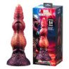 POWER MONSTERS - SAVAGE BEASTLOR DILDO DE SILICONA TRICOLOR FANTASÍA 24 CM Ø 5 CM