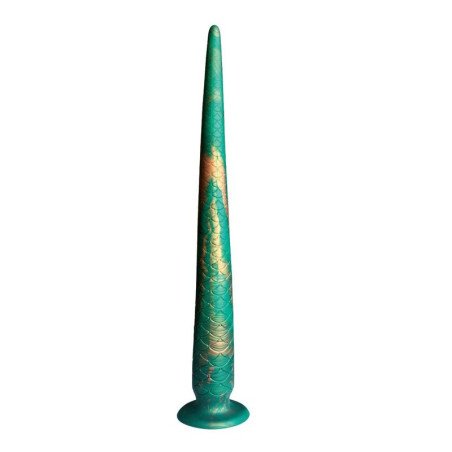 POWER MONSTERS - WILDWYRM TAIL DILDO DE SILICONA BICOLOR FANTASÍA 47 CM Ø 4 CM